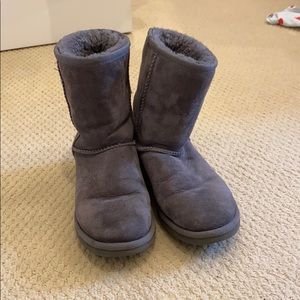 Gray UGG boots